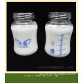 150ml 5oz C-150-2 custom glass milk bottles